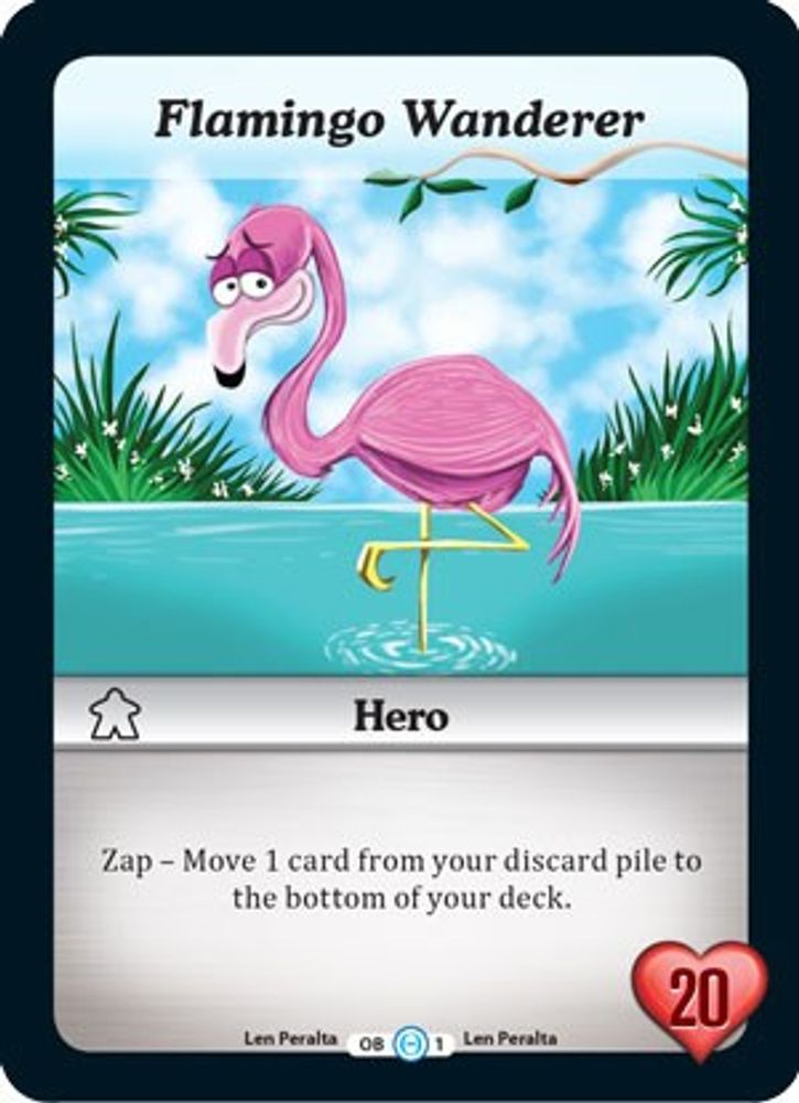 Flamingo Wanderer, Standard, front