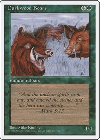Durkwood Boars, Fourth Edition