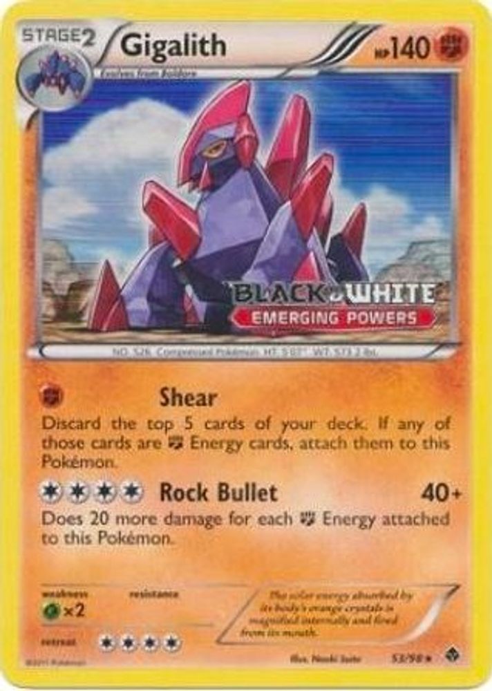 Gigalith - 53/98 (Prerelease)
