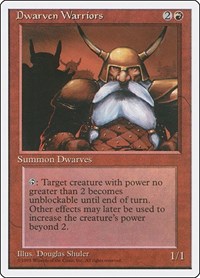Dwarven Warriors, Fourth Edition
