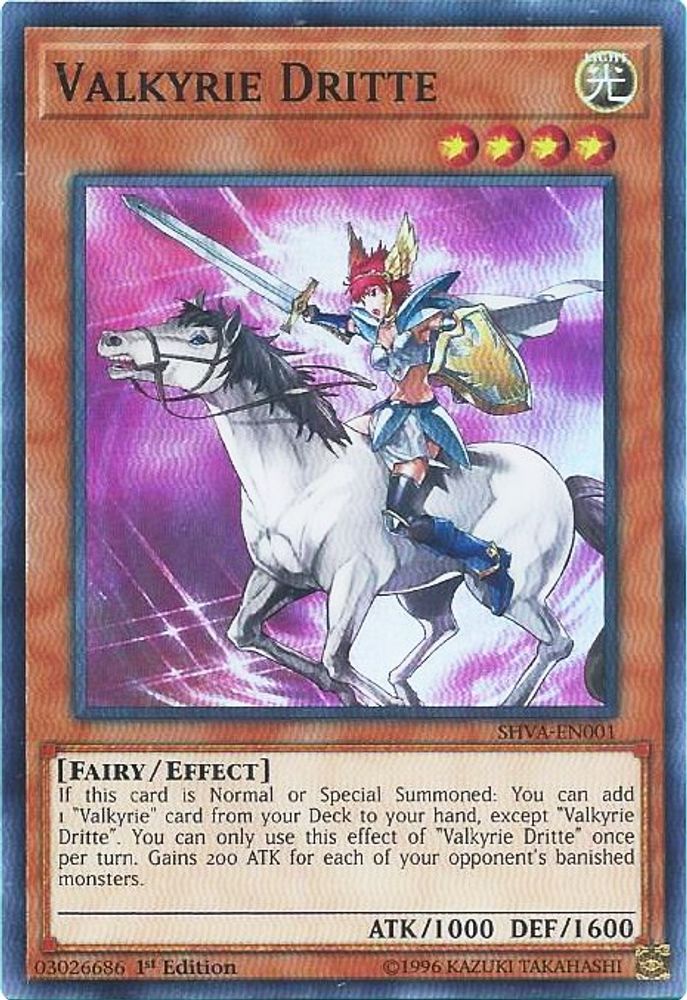 Valkyrie Dritte, 1st-edition, front