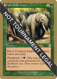 Call of the Herd - 2002 Brian Kibler (ODY), World Championship Decks