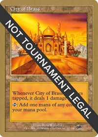 City of Brass - 2002 Brian Kibler (7ED) (SB), World Championship Decks