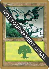 Forest (331) - 2002 Brian Kibler (7ED), World Championship Decks