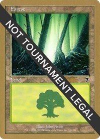 Forest (330) - 2002 Brian Kibler (7ED), World Championship Decks