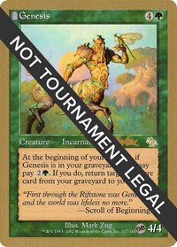 Genesis - 2002 Brian Kibler (JUD) (SB), World Championship Decks