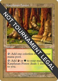 Karplusan Forest - 2002 Brian Kibler (7ED), World Championship Decks