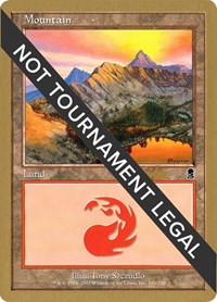 Mountain (346) - 2002 Brian Kibler (ODY), World Championship Decks