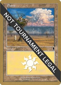 Plains (333) - 2002 Brian Kibler (ODY), World Championship Decks