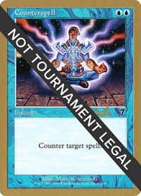 Counterspell - 2002 Carlos Romao (7ED), World Championship Decks