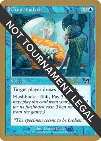 Deep Analysis - 2002 Carlos Romao (TOR), World Championship Decks
