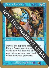 Fact or Fiction - 2002 Carlos Romao (INV) (SB), World Championship Decks