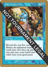 Fact or Fiction - 2002 Carlos Romao (INV), World Championship Decks