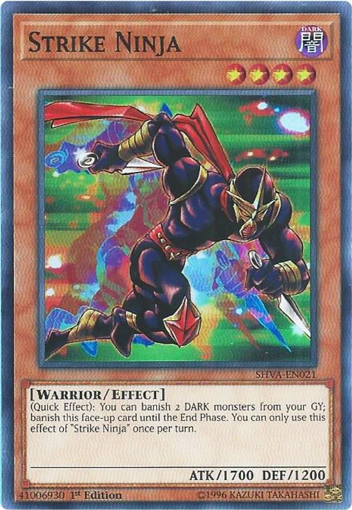 Strike Ninja, 1st-edition, front