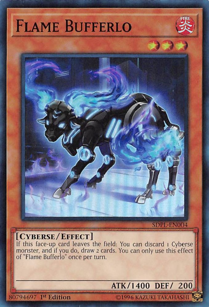 Flame Bufferlo, 1st-edition, front