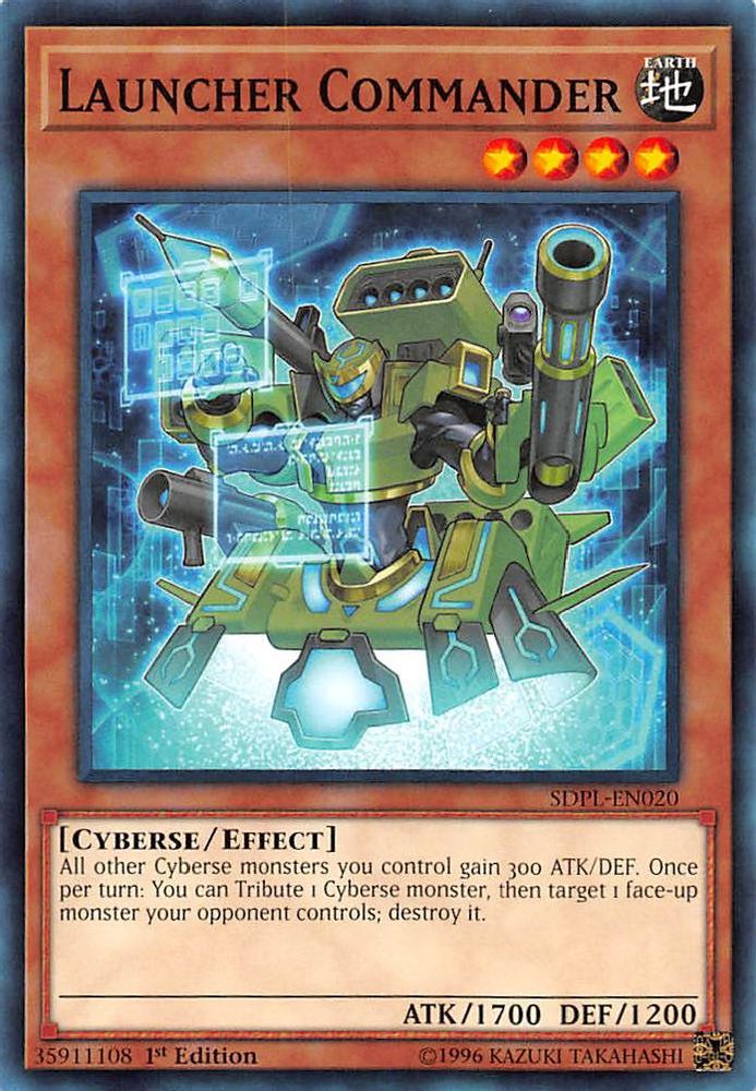 Launcher Commander, 1st-edition, front
