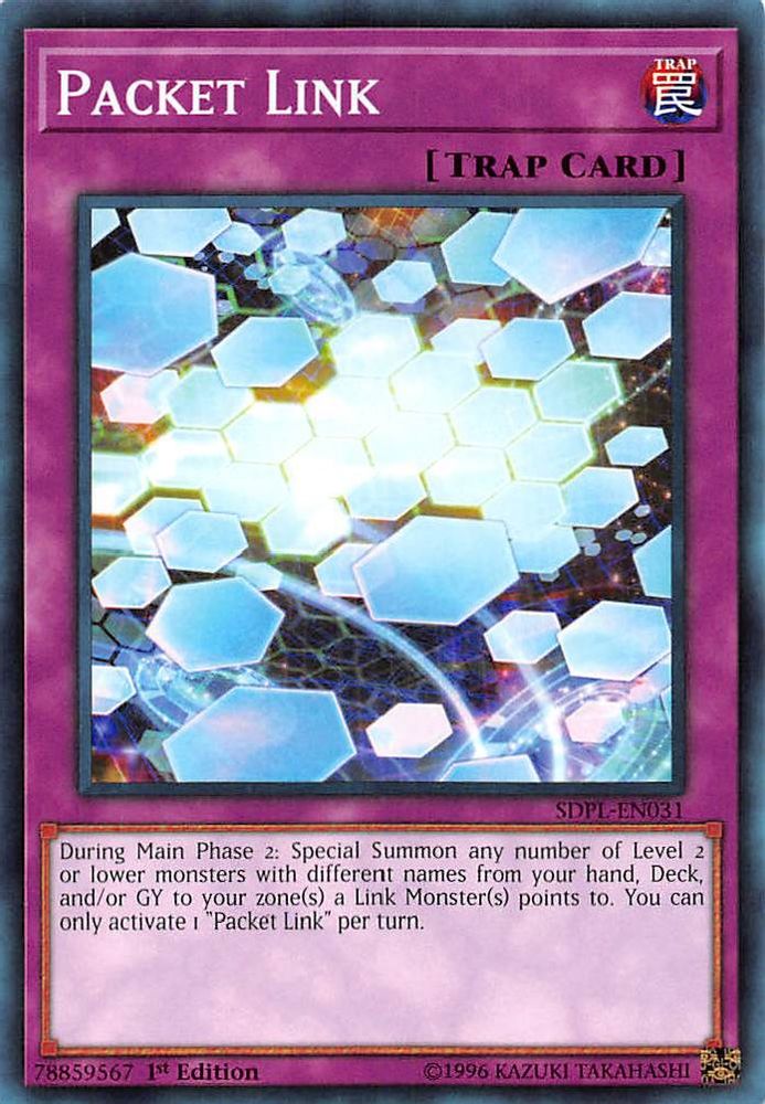 Packet Link, 1st-edition, front