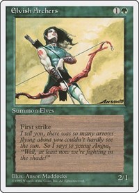 Elvish Archers, Fourth Edition