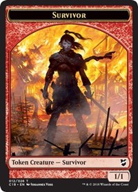 Survivor // Myr (023) Double-Sided Token, Commander 2018