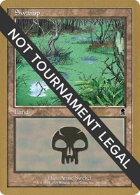 Swamp (340) - 2002 Carlos Romao (ODY), World Championship Decks