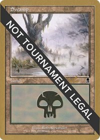 Swamp (341) - 2002 Carlos Romao (ODY), World Championship Decks