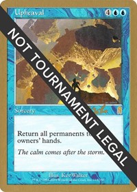 Upheaval - 2002 Carlos Romao (ODY), World Championship Decks