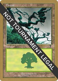 Forest (331) - 2002 Raphael Levy (7ED), World Championship Decks