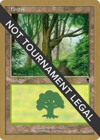 Forest (350) - 2002 Raphael Levy (ODY), World Championship Decks