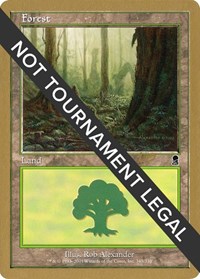 Forest (348) - 2002 Raphael Levy (ODY), World Championship Decks