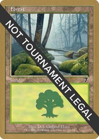 Forest (328) - 2002 Raphael Levy (7ED), World Championship Decks