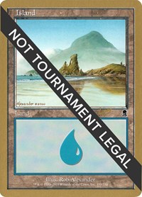 Island (338) - 2002 Raphael Levy (ODY), World Championship Decks
