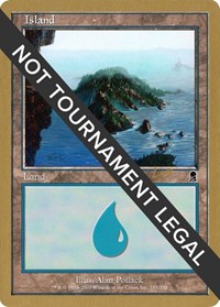 Island (335) - 2002 Raphael Levy (ODY), World Championship Decks
