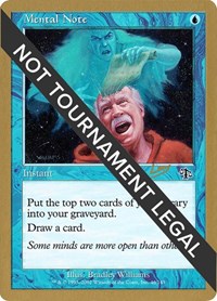Mental Note - 2002 Raphael Levy (JUD), World Championship Decks