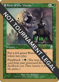 Roar of the Wurm - 2002 Raphael Levy (ODY), World Championship Decks