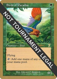 Birds of Paradise - 2002 Sim Han How (7ED), World Championship Decks