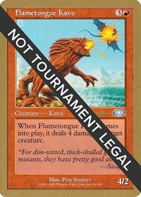Flametongue Kavu - 2002 Sim Han How (PLS), World Championship Decks