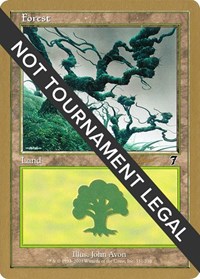 Forest (331) - 2002 Sim Han How (7ED), World Championship Decks