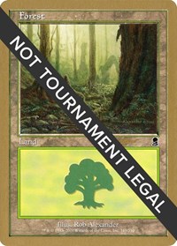 Forest (348) - 2002 Sim Han How (ODY), World Championship Decks