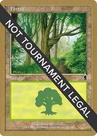 Forest (350) - 2002 Sim Han How (ODY), World Championship Decks