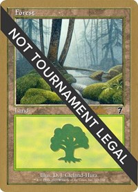 Forest (328) - 2002 Sim Han How (7ED), World Championship Decks