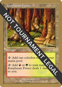 Karplusan Forest - 2002 Sim Han How (7ED), World Championship Decks