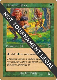 Llanowar Elves - 2002 Sim Han How (7ED), World Championship Decks