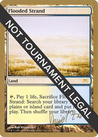 Flooded Strand - 2003 Daniel Zink (ONS), World Championship Decks