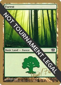 Forest (348) - 2003 Daniel Zink (8ED), World Championship Decks