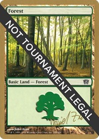 Forest (349) - 2003 Daniel Zink (8ED), World Championship Decks