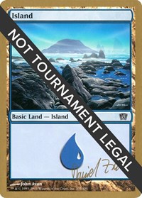 Island (335) - 2003 Daniel Zink (8ED), World Championship Decks