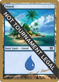 Island (337) - 2003 Daniel Zink (8ED), World Championship Decks