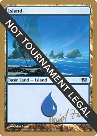 Island (336) - 2003 Daniel Zink (8ED), World Championship Decks