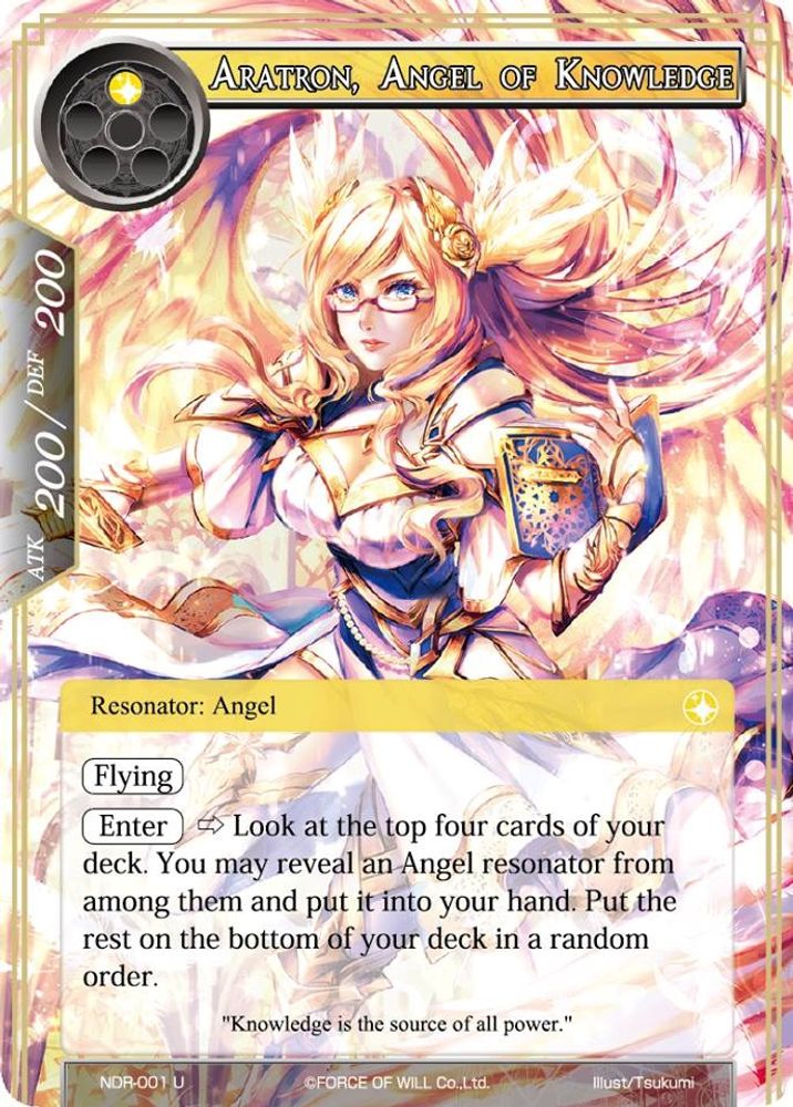 Aratron, Angel of Knowledge, Standard, front