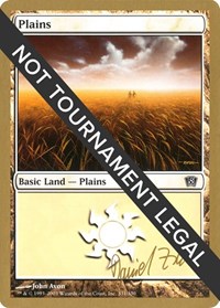 Plains (331) - 2003 Daniel Zink (8ED), World Championship Decks